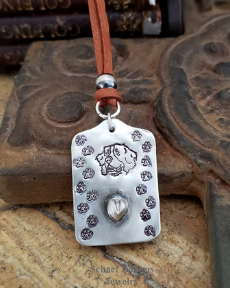 Schaef Designs bernese mountain dog tag necklace | Arizona 