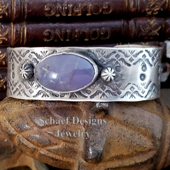  Schaef Designs Burro Creek & Sterling silver Cuff Bracelet | Arizona 