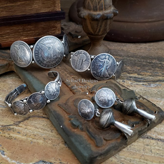 Old Coin Jewelry mercury dime old coin cuff bracelet | Arizona 