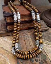 Schaef Designs Black Onyx  & Sterling Silver Southwestern Basics Long Multi Necklace | Arizona