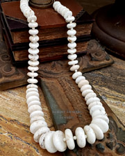  Schaef Designs white buffalo turquoise & Sterling Silver Necklace | Arizona 