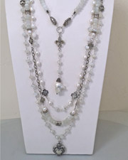 Schaef Designs gemstone labradorite, hematite, & sterling silver stacking bracelets | Arizona
