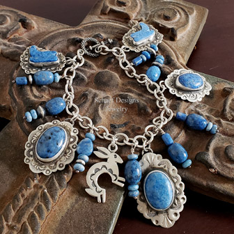 Schaef Designs Old Fred Harvey Style Stamped Sterling Silver Fish dog tag | Arizona 