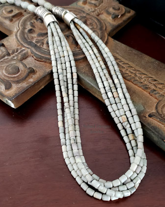 Schaef Designs Putty Picasso Jasper Multi Strand Long Necklace | Arizona