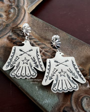  Schaef Designs Royston Turquoise Jasper & Sterling Silver Southwestern Square Cross Pendant | Arizona