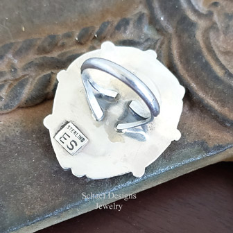  Native American tearing heart dragonfly ingot silver wire earrings | Arizona 