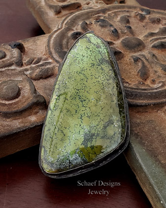 Schaef Designs Turquoise & Sterling Silver Jacla Post earrings | Arizona