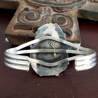  Schaef Designs | Turquoise Coral Cruff Native American made cuff bracelet | Arizona 